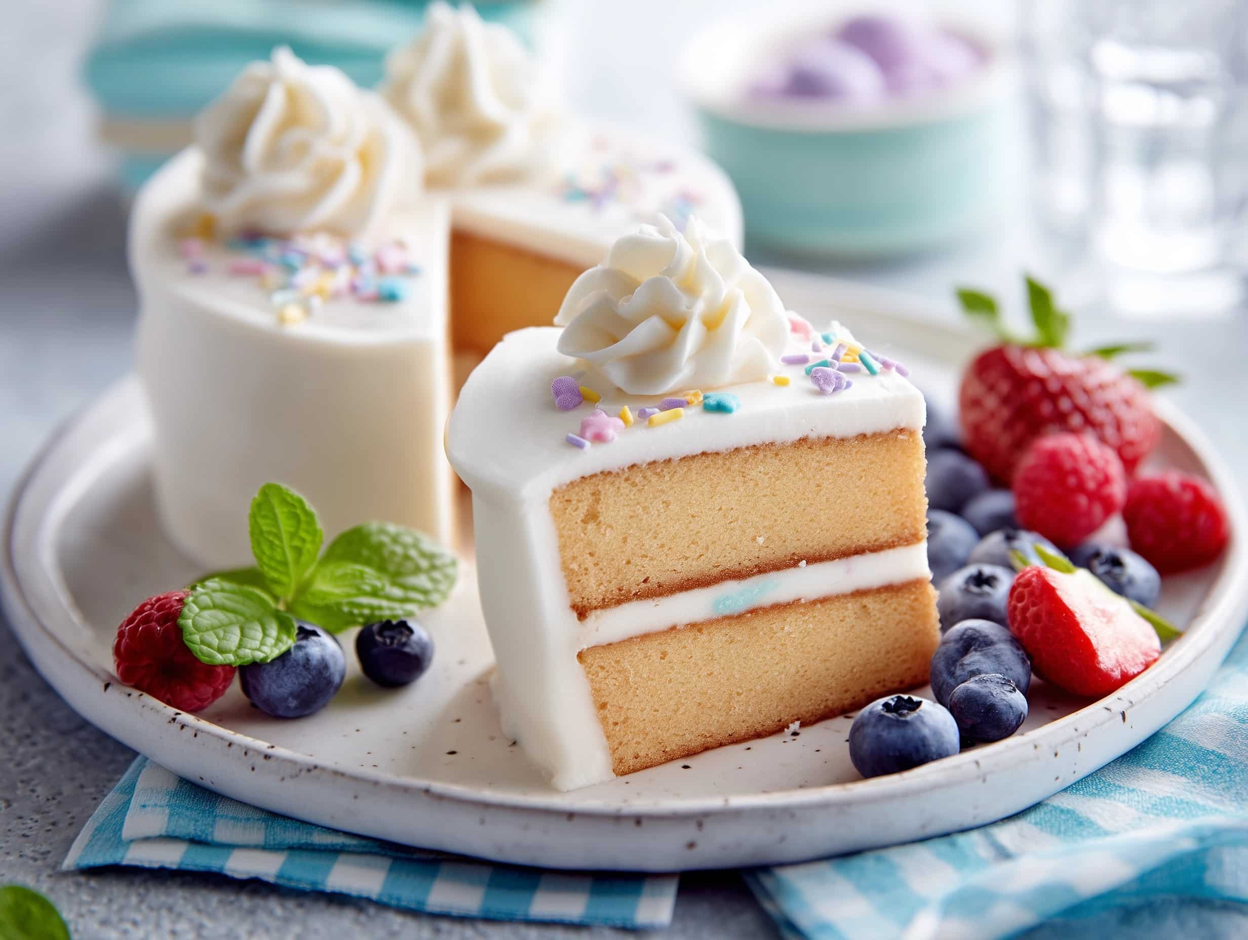 Italian Cream Cake Recipe - Recipe Image