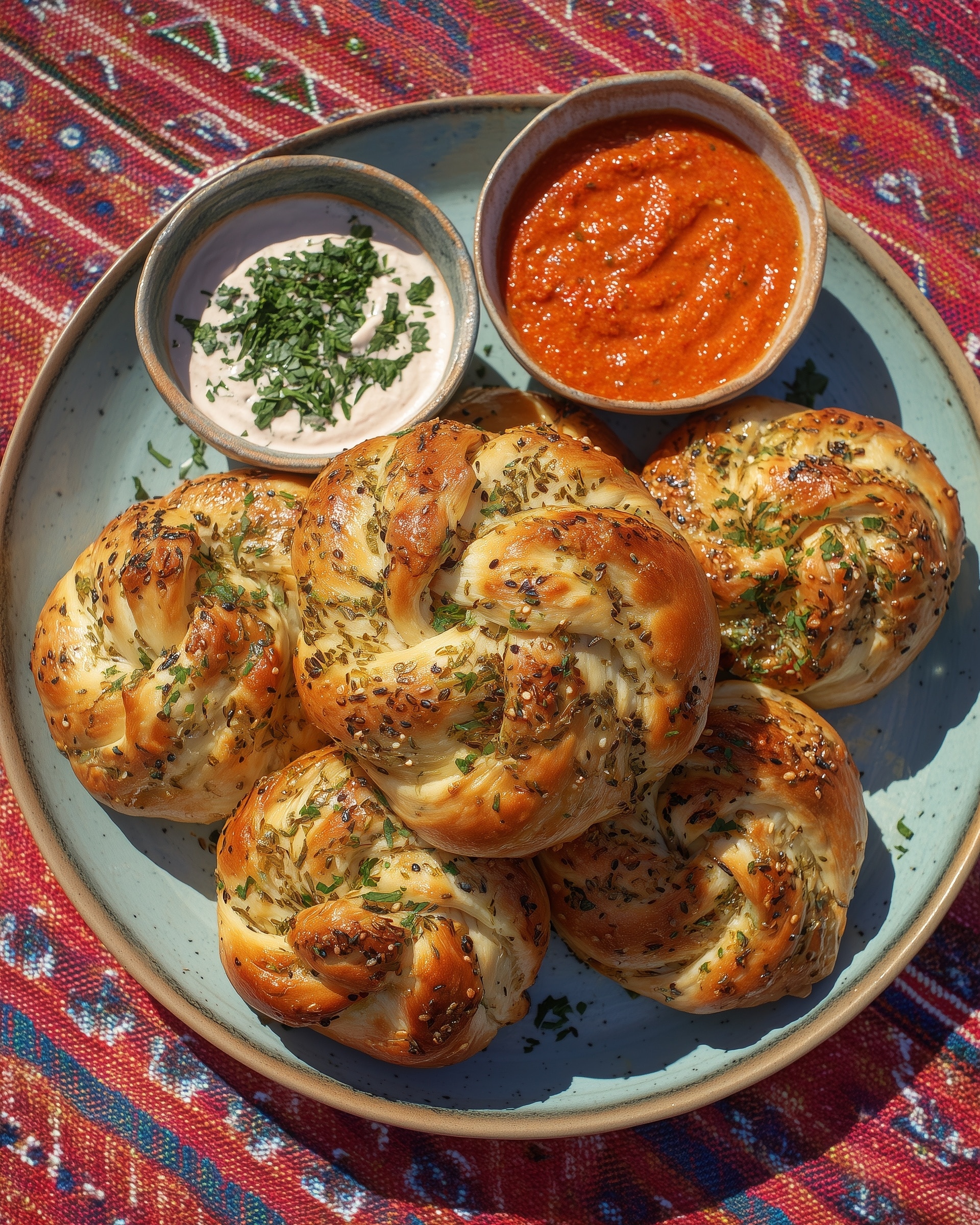 Pretzel Biscuits with Erika Council of Bomb Biscuits Atlanta Recipe - Recipe Image