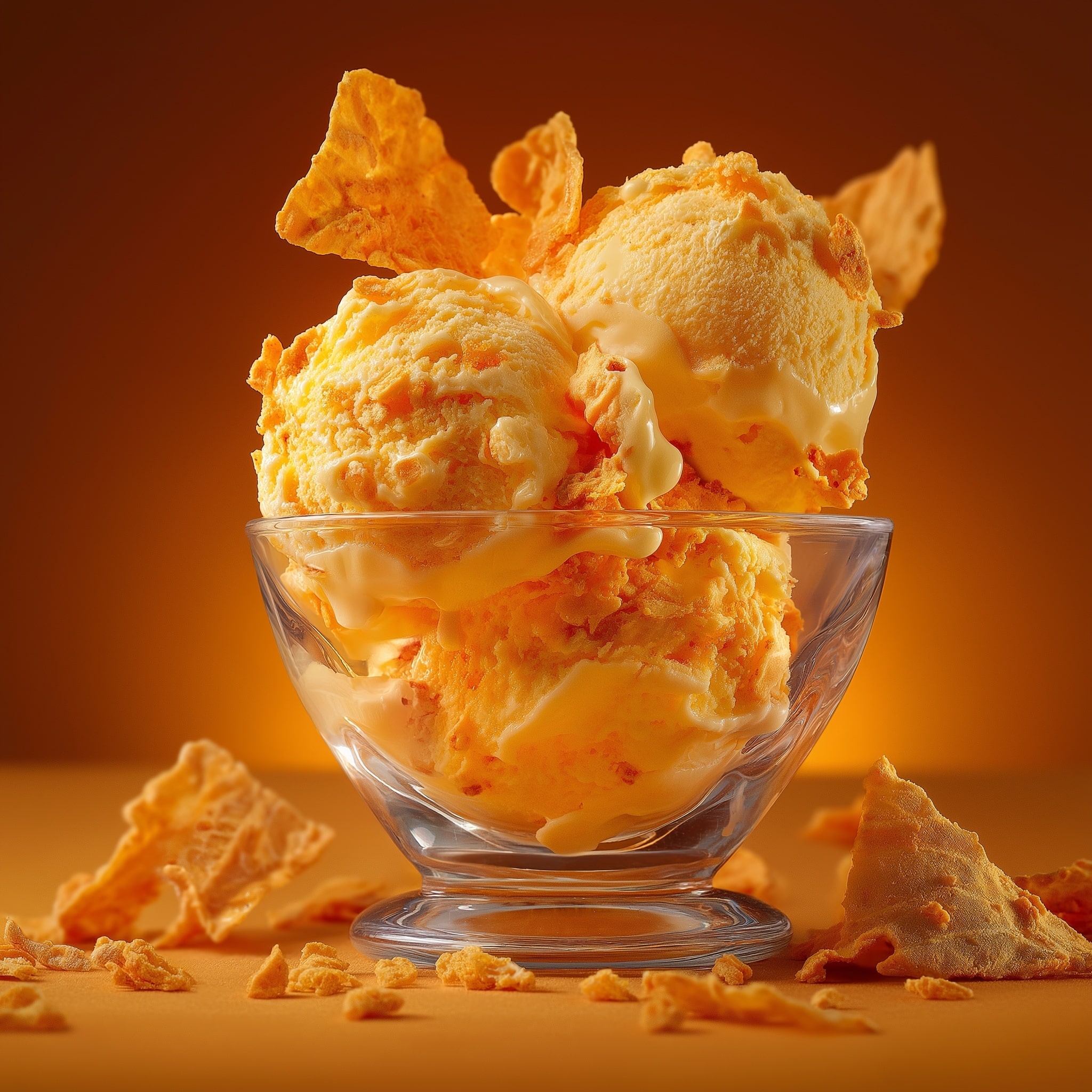 Creamy Orange Ice Cream Recipe - Recipe Image