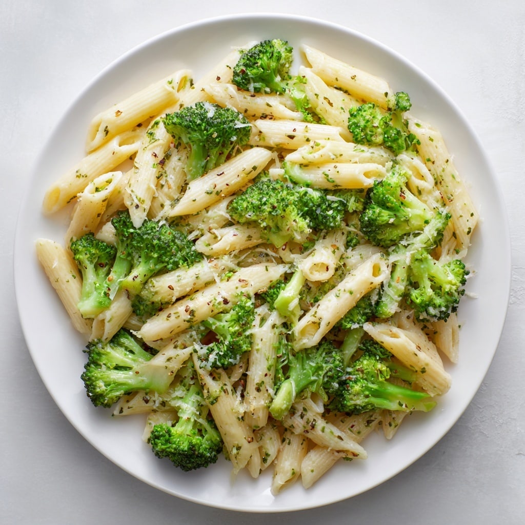 Light and Healthy Broccoli Pasta Recipe - Recipe Image