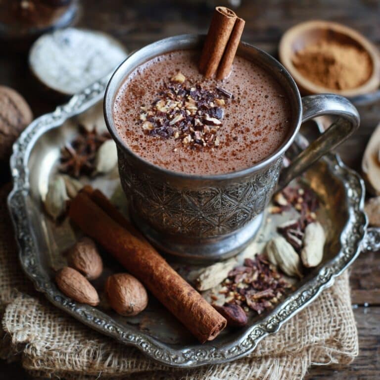 Spiced Hot Cocoa Anti-Inflammatory Drink Recipe