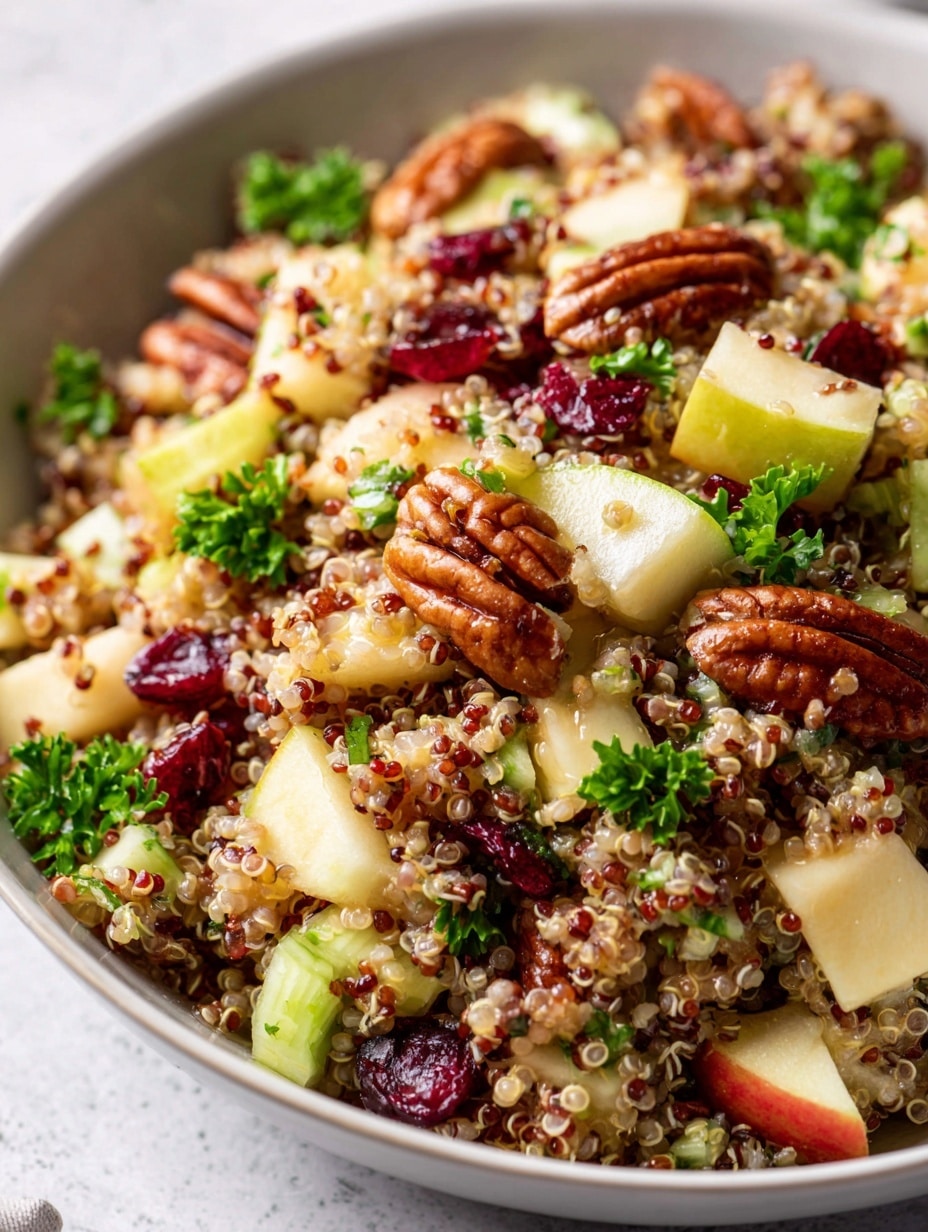 Quinoa Apple Salad: A Fruity, Fresh & Flavor-Packed Favorite Recipe - Recipe Image