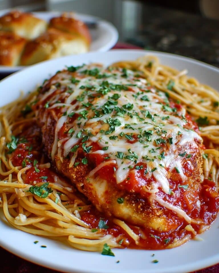Chicken Parmesan with Creamy White Wine Gravy Recipe