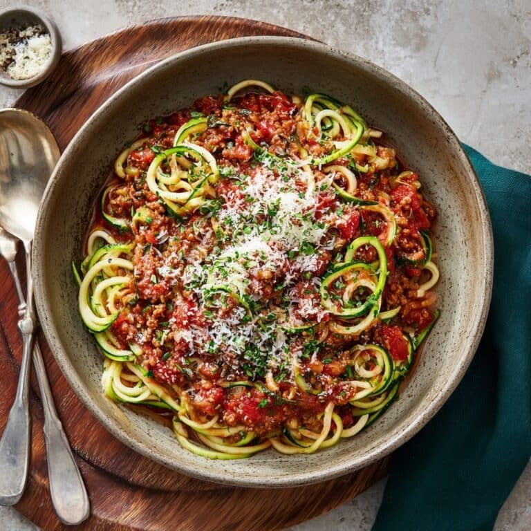 Meghan Markle’s Zucchini Bolognese Recipe