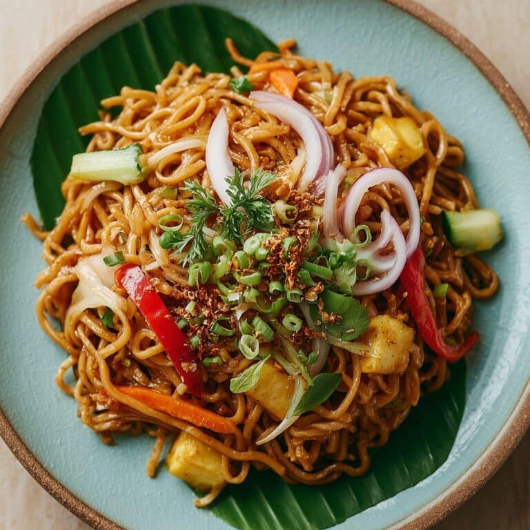 Curried Sate Noodles Recipe