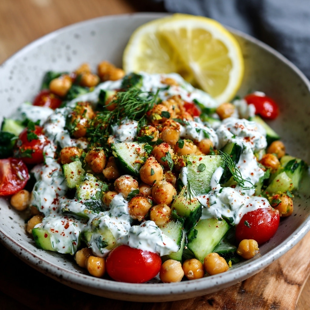 Turkish Chickpea Salad Recipe - Recipe Image