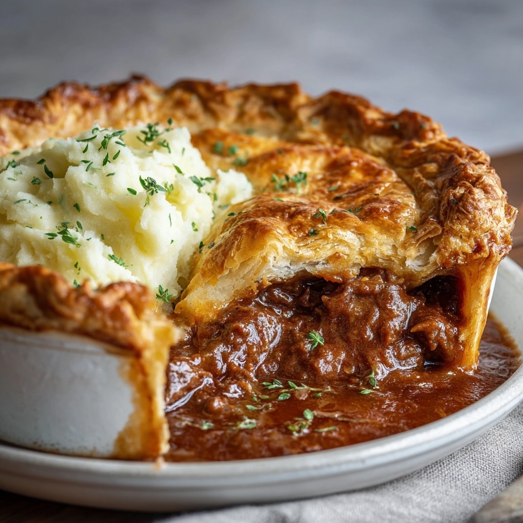 Quebec-Style Beef Tourtière: A Hearty, Flavorful Pie Recipe - Recipe Image