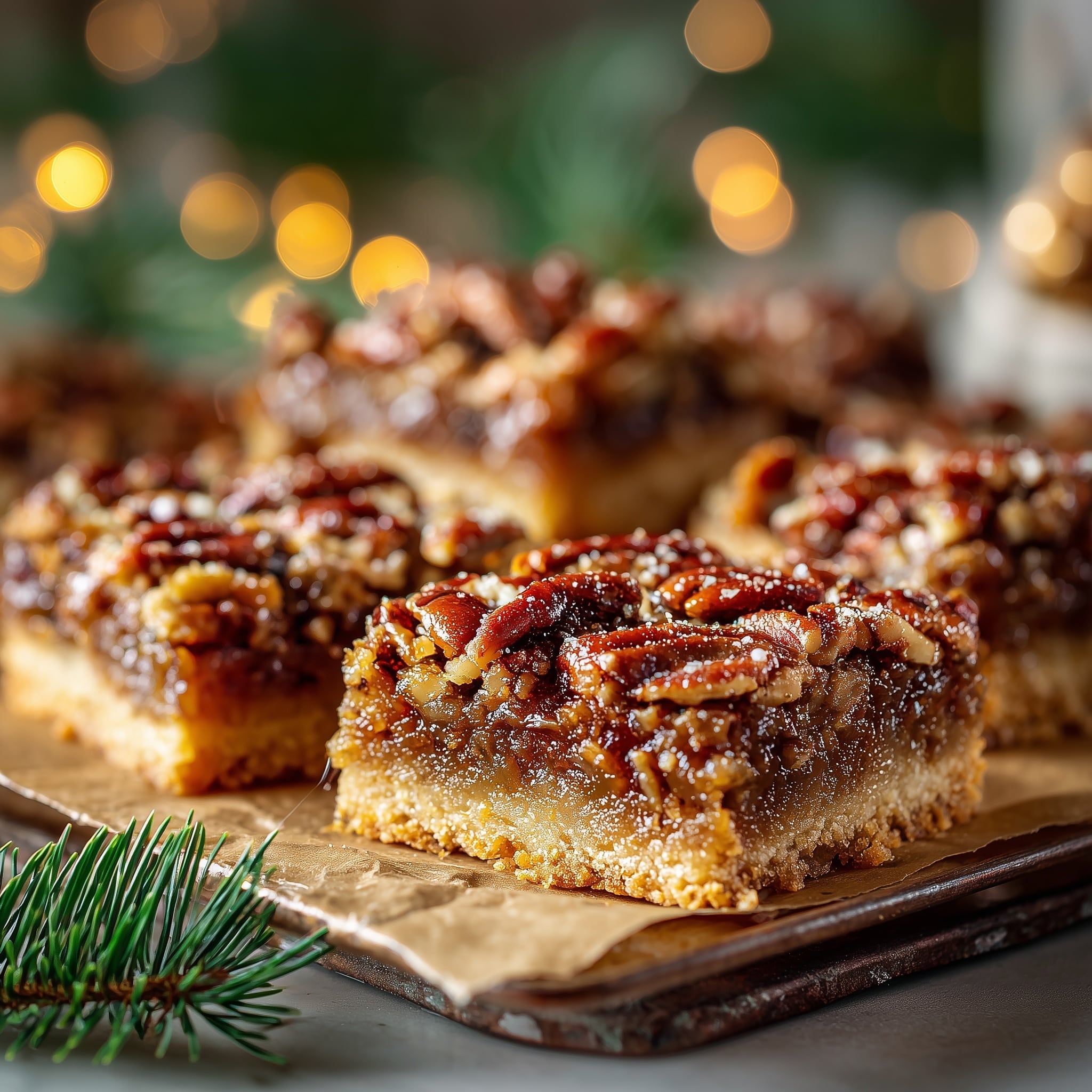 Butter Tart Squares Recipe - Recipe Image