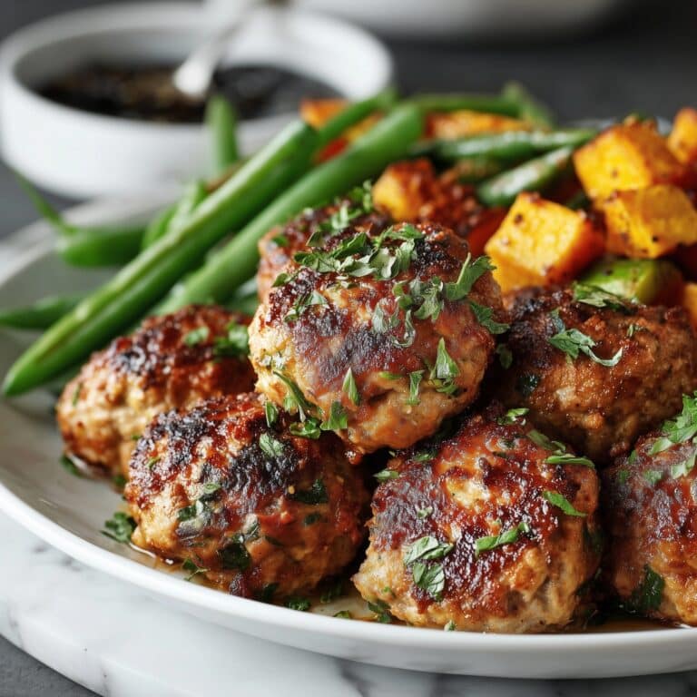 Baked Turkey Meatballs Recipe