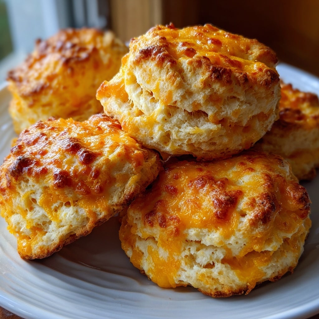 Fluffy Beef Sausage Cheese Butter Swim Biscuits Recipe - Recipe Image