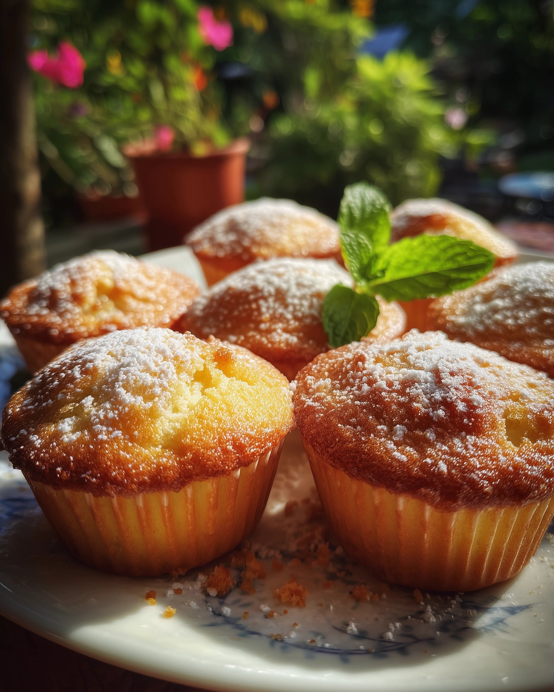Vegan Peach Muffins: The Best Recipe for Summer Baking Recipe - Recipe Image