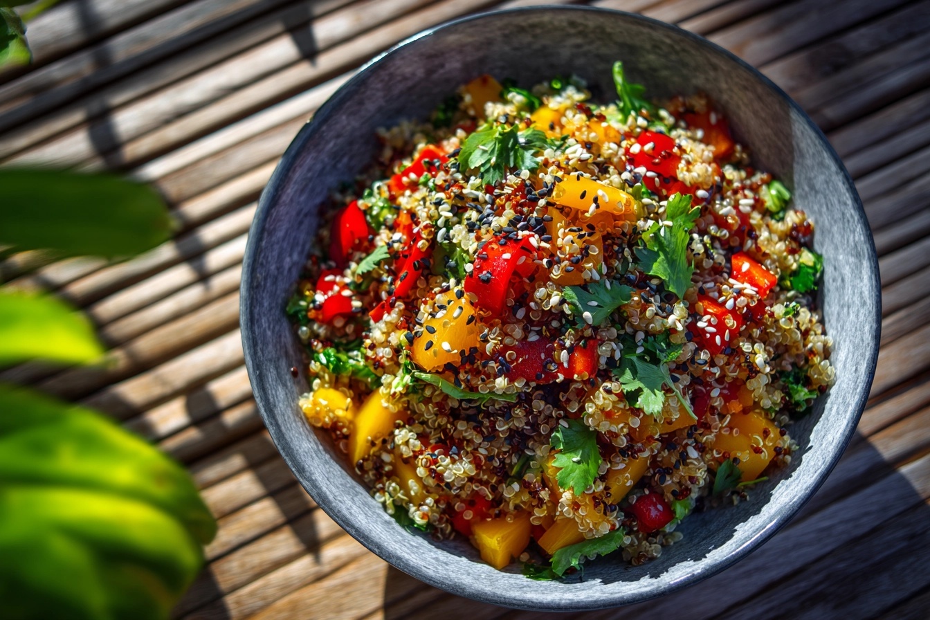 Kale and Quinoa Salad Recipe - Recipe Image