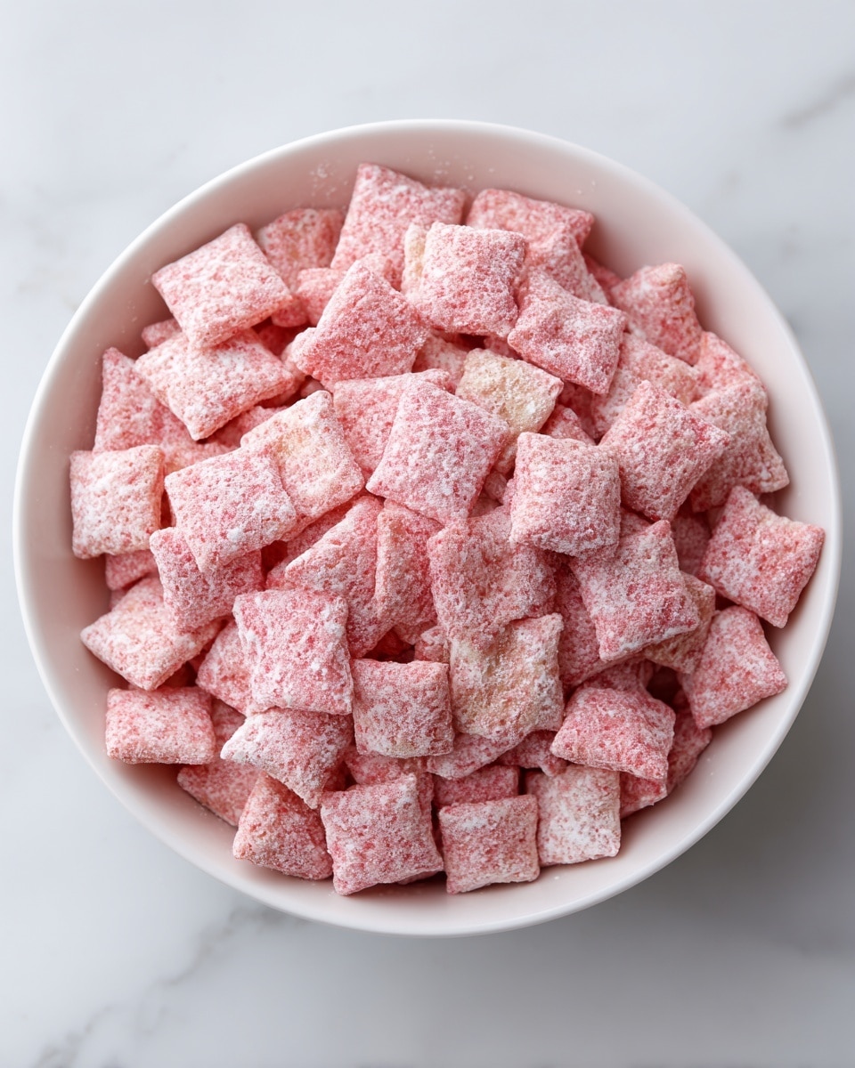 Strawberry Shortcake Puppy Chow Recipe - Recipe Image