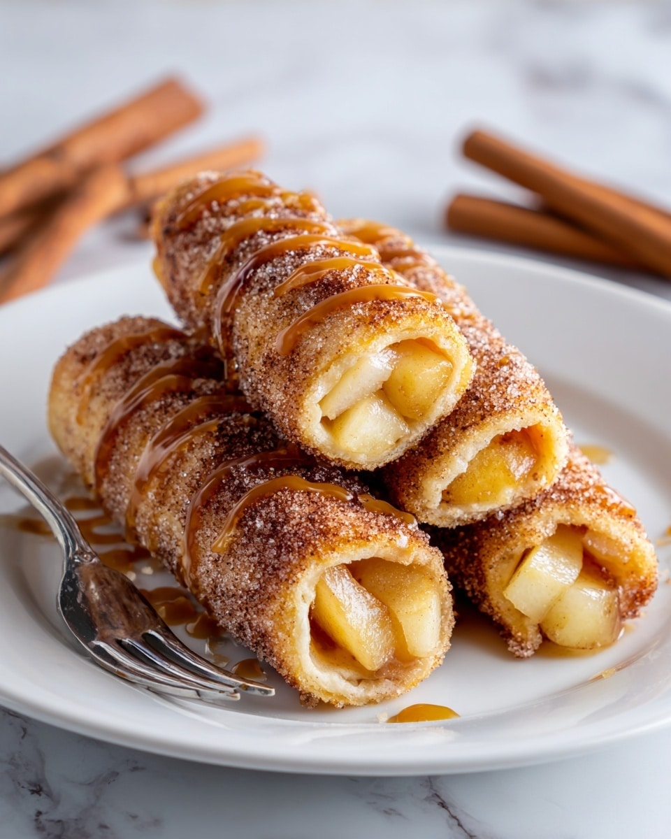 Air Fryer Apple Pie Taquitos Recipe - Recipe Image