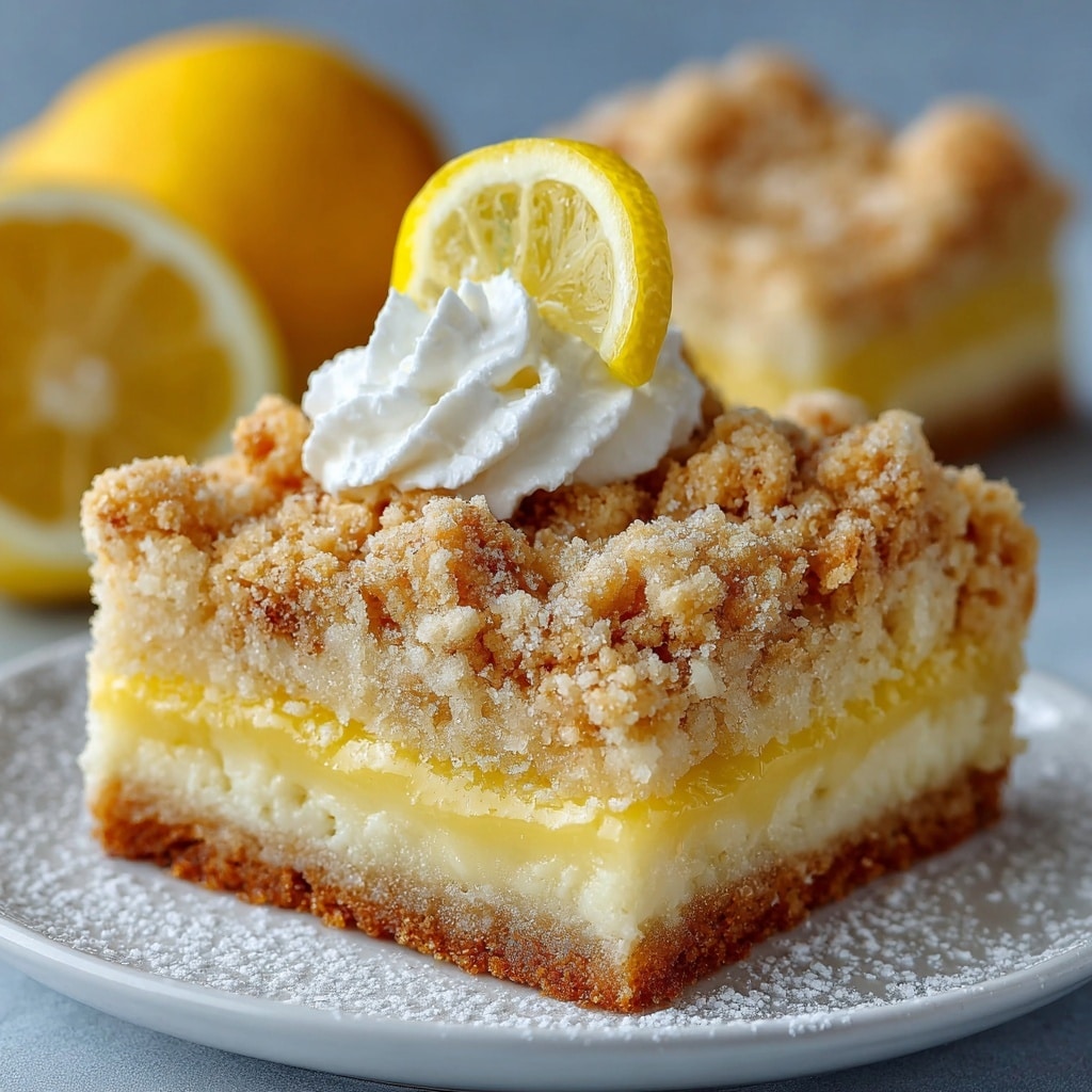 Easy Lemon Squares Recipe - Recipe Image