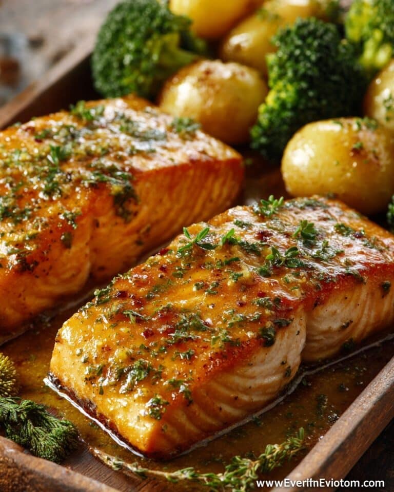 Texas Roadhouse Style Baked Salmon Recipe