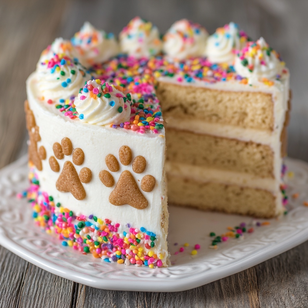 3-Ingredient Dog Cake with Bananas, Peanut Butter, and Eggs Recipe - Recipe Image