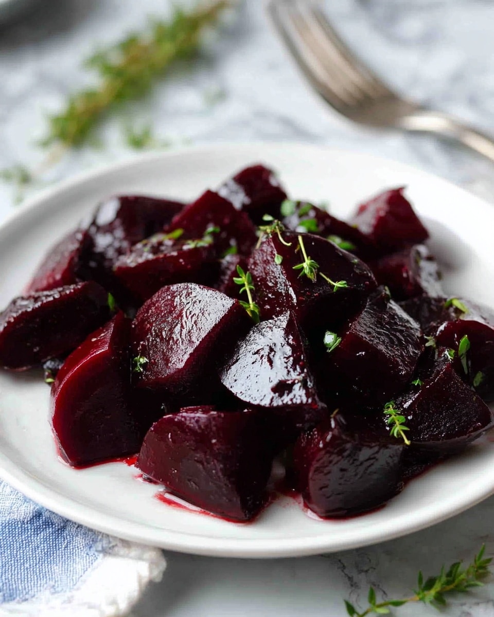 Balsamic Glazed Beetroot Recipe - Recipe Image