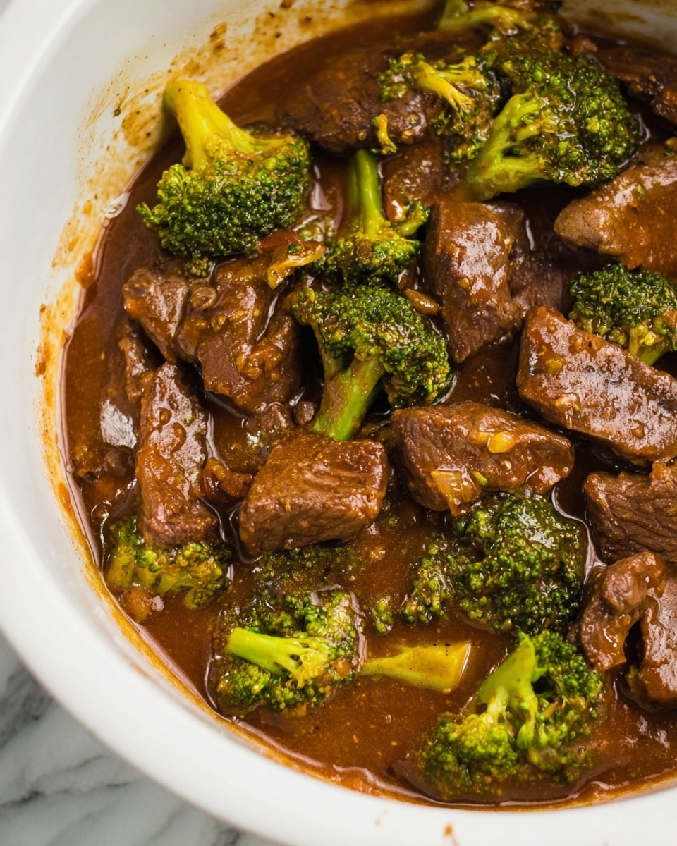Slow Cooker Beef and Broccoli Recipe - Recipe Image