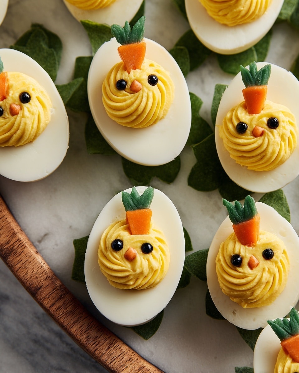 Blissful Deviled Egg Chicks Recipe - Recipe Image