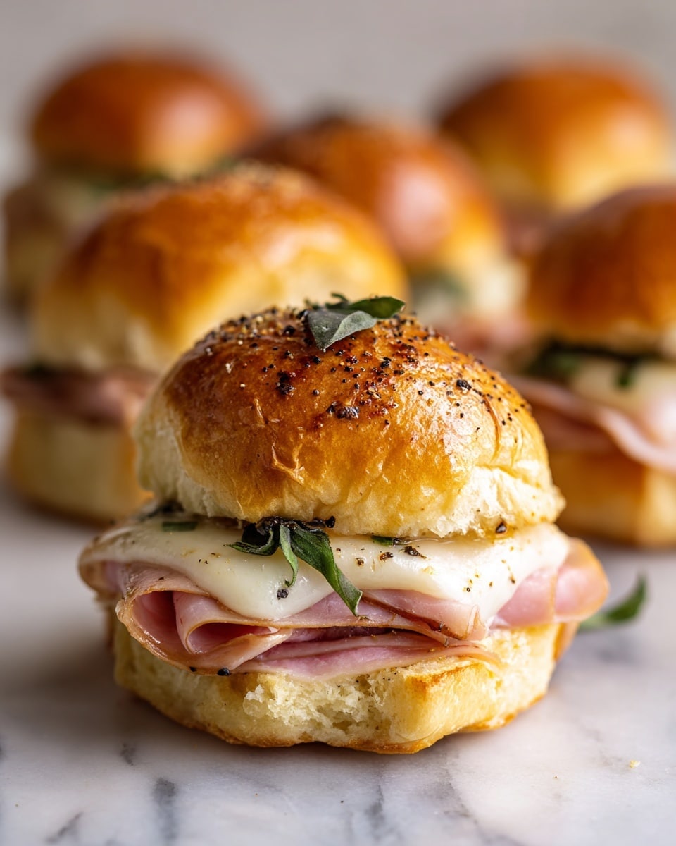 Pickle-Garlic Butter Cuban-Inspired Pull-Apart Sliders Recipe - Recipe Image