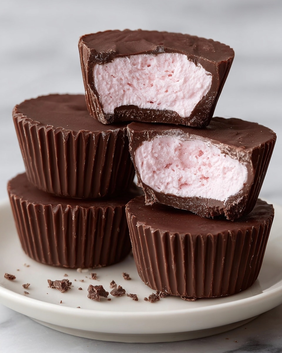 Strawberry Cream Chocolates Recipe - Recipe Image