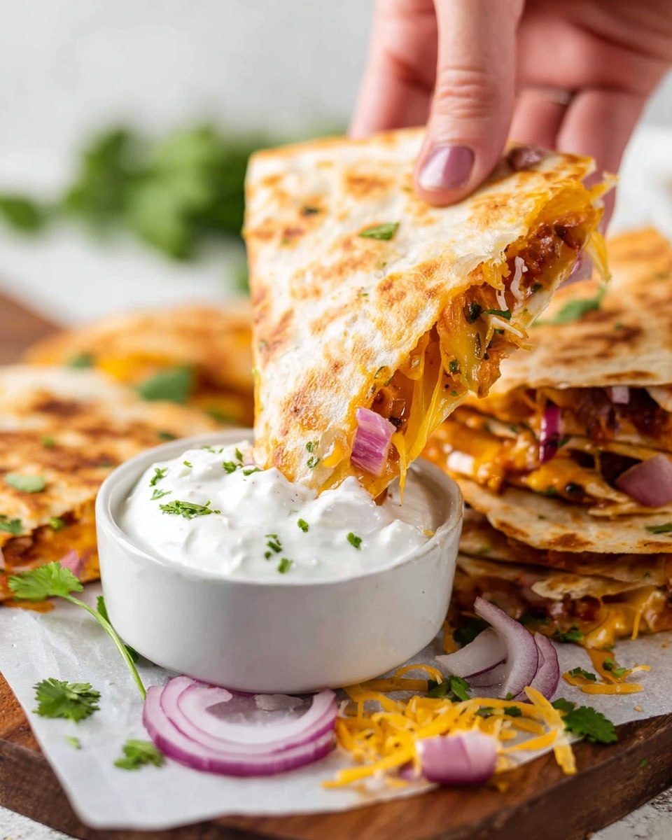BBQ Chicken Quesadilla Recipe - Recipe Image
