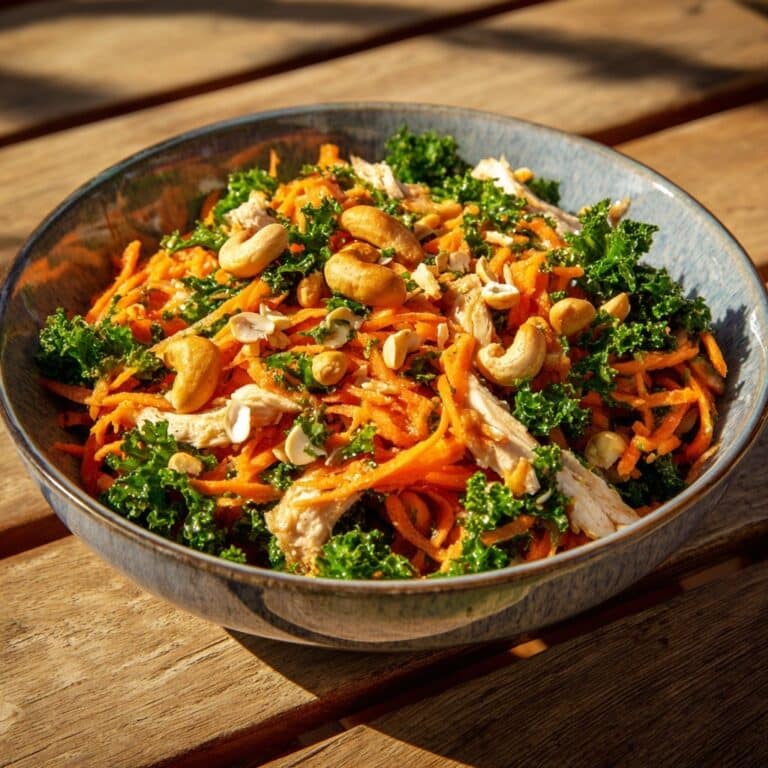 Crunchy Apple Carrot Salad with Creamy Citrus Dressing Recipe