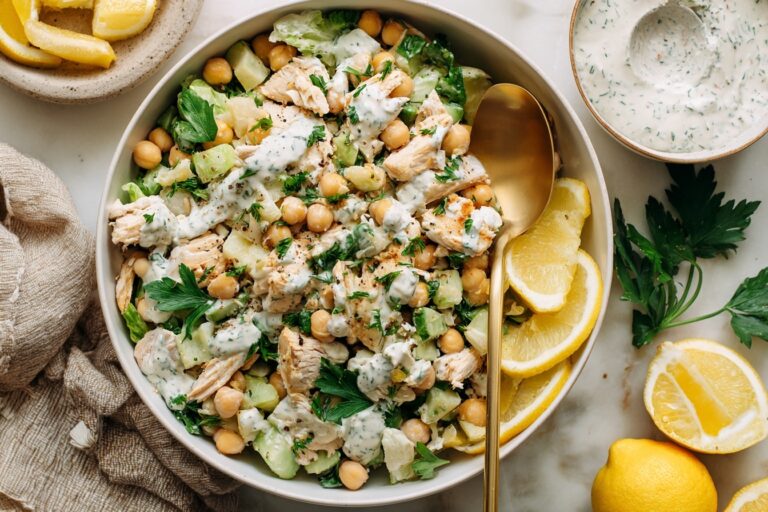Middle Eastern Spiced Chickpea Salad Recipe