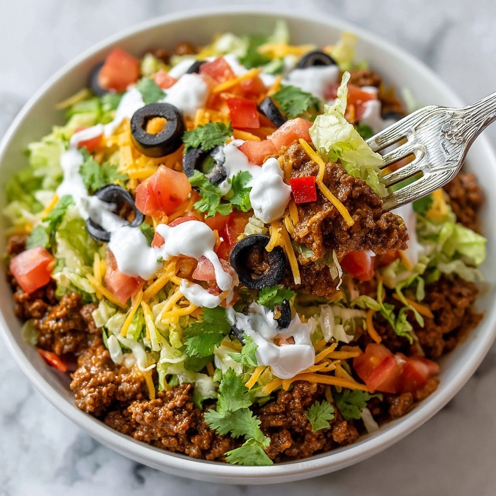 Low Carb Taco Casserole Recipe - Recipe Image