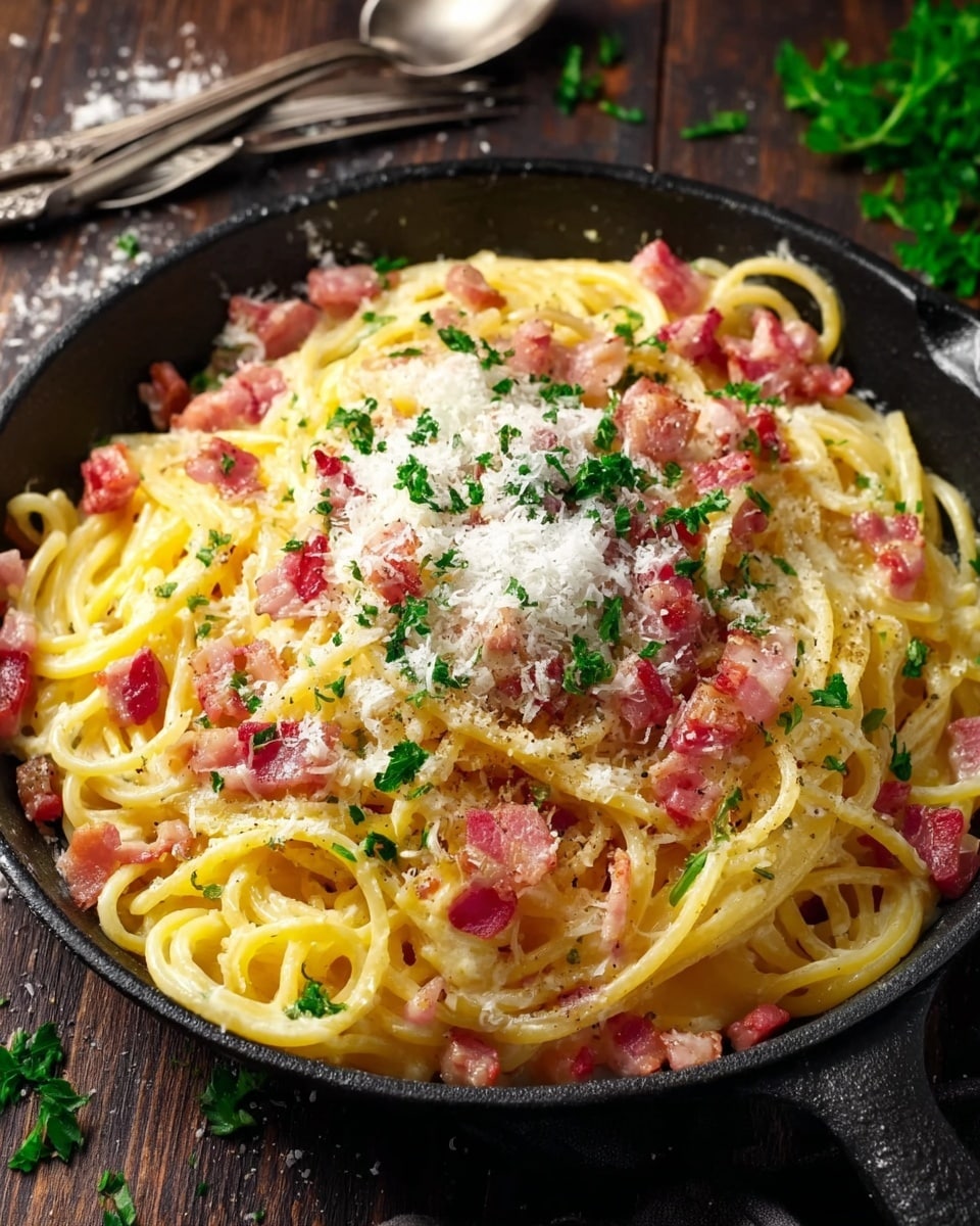 Italian Spaghetti Carbonara: The Authentic Recipe You Need Recipe - Recipe Image