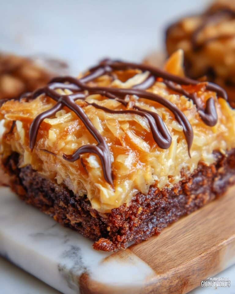 Easy Samoa Brownies Recipe