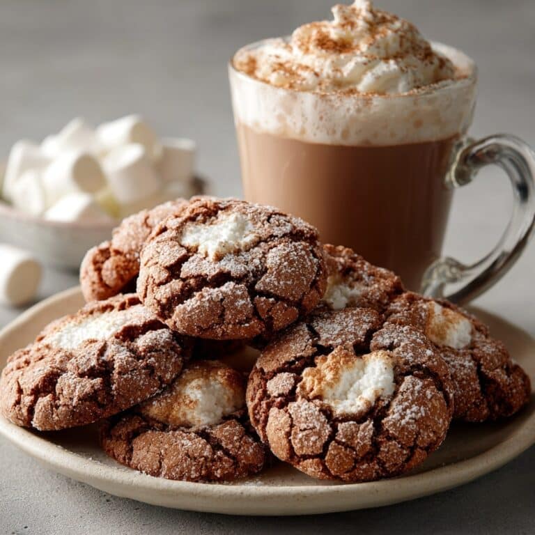 Marshmallow Hot Cocoa Cookies Recipe