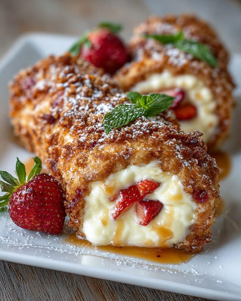 French Toast Roll-Ups with Peanut Chocolate Spread Recipe