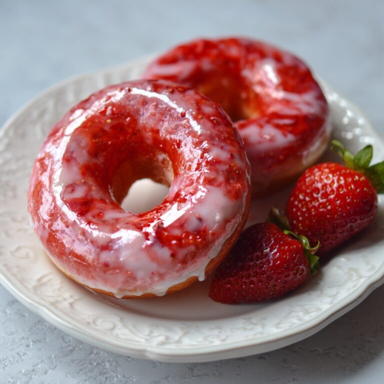 Strawberry Glazed Donuts Recipe