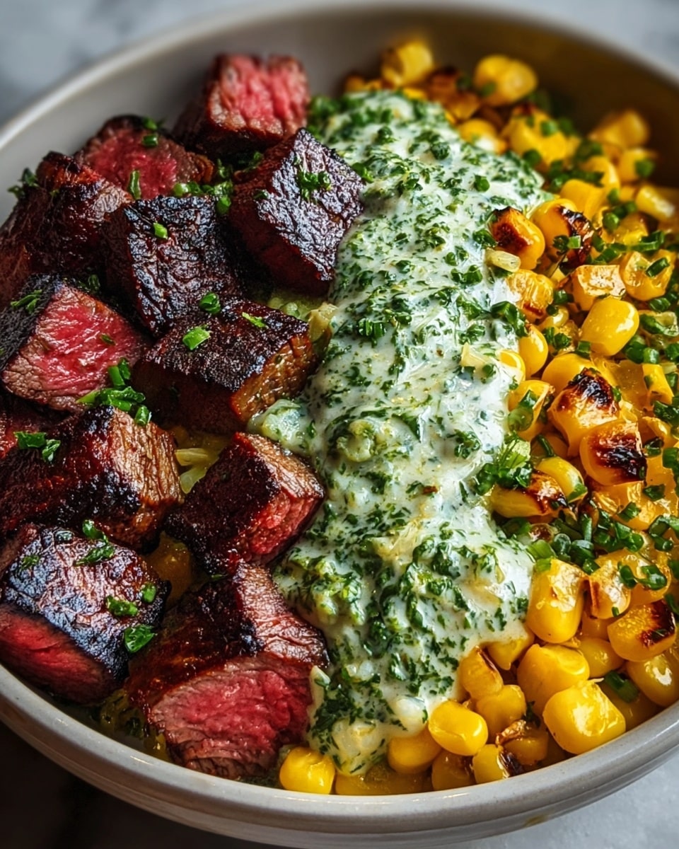 Steak Avocado Corn Bowl: The Ultimate Healthy Recipe - Recipe Image