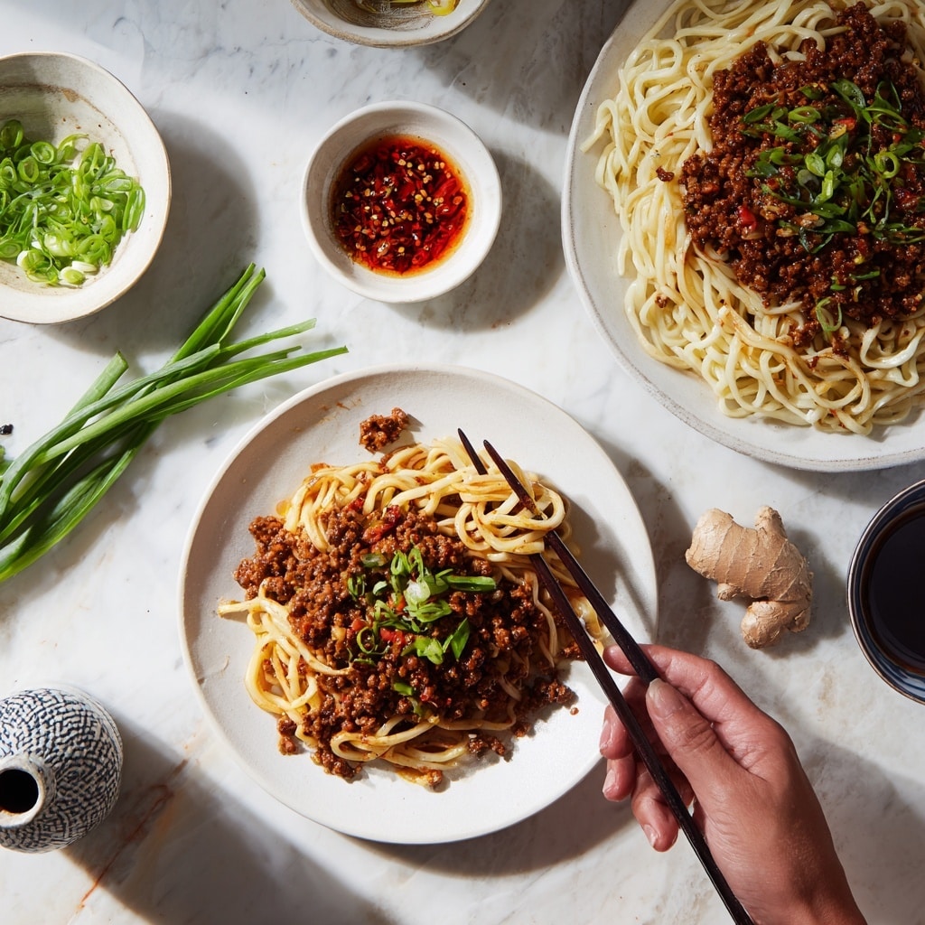 Asian Ground Beef Noodles Recipe - Recipe Image
