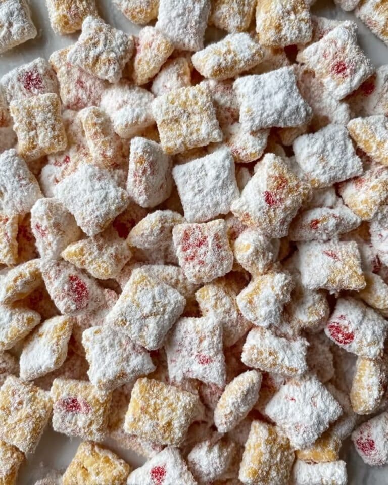 Cherry Cheesecake Puppy Chow Recipe