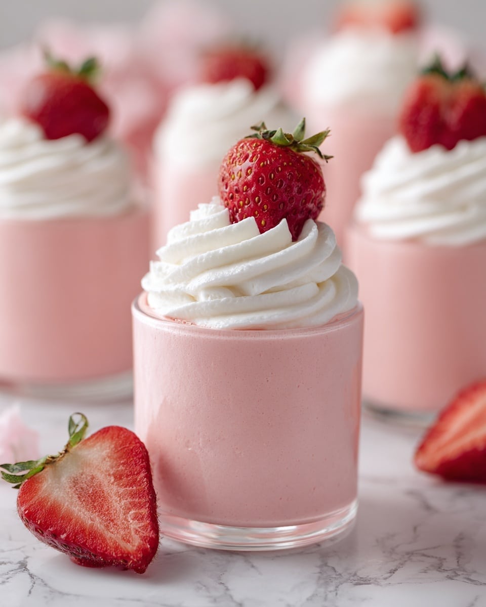 Greek Yogurt Strawberry Jello Recipe - Recipe Image