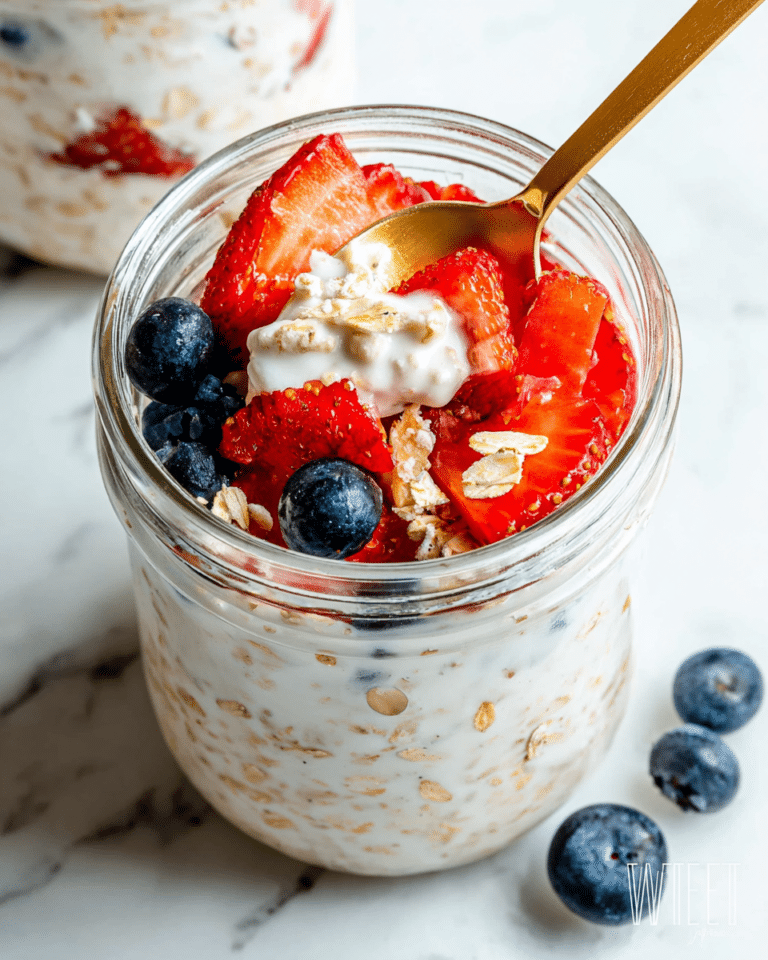 Protein Overnight Oats (36g Protein!) Recipe