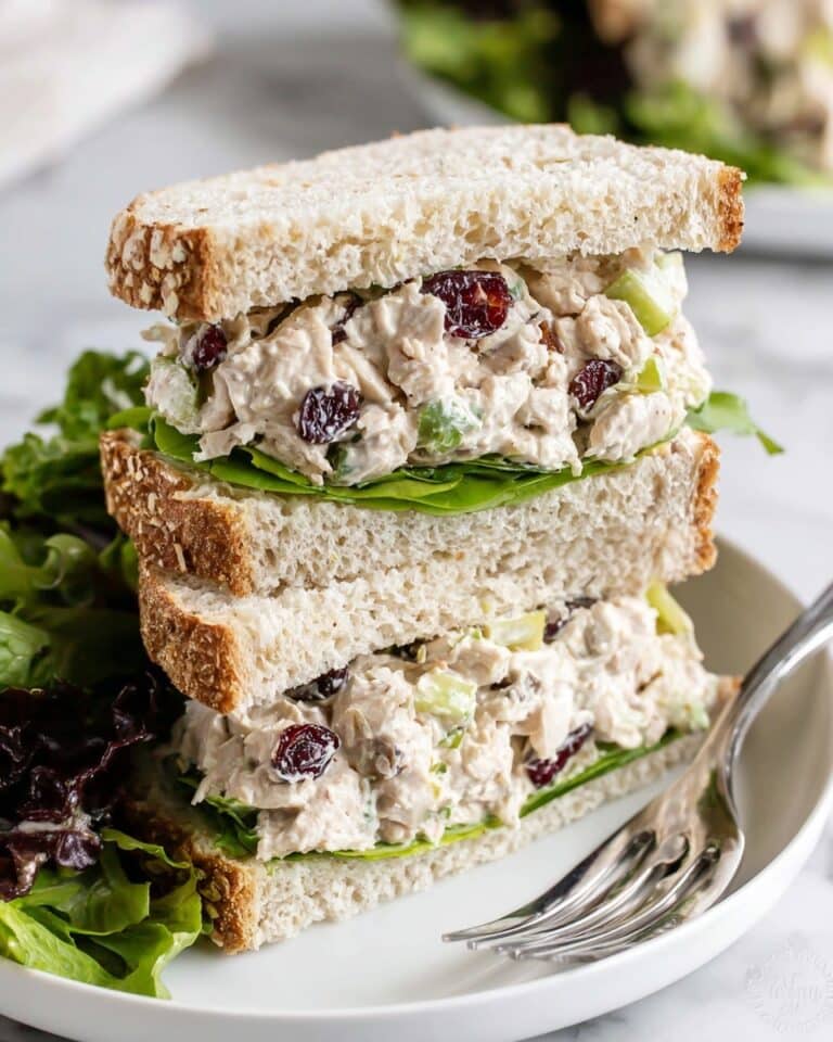 Cranberry Walnut Chicken Salad Recipe