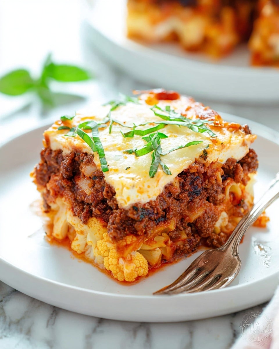 Cauliflower Lasagna Recipe - Recipe Image