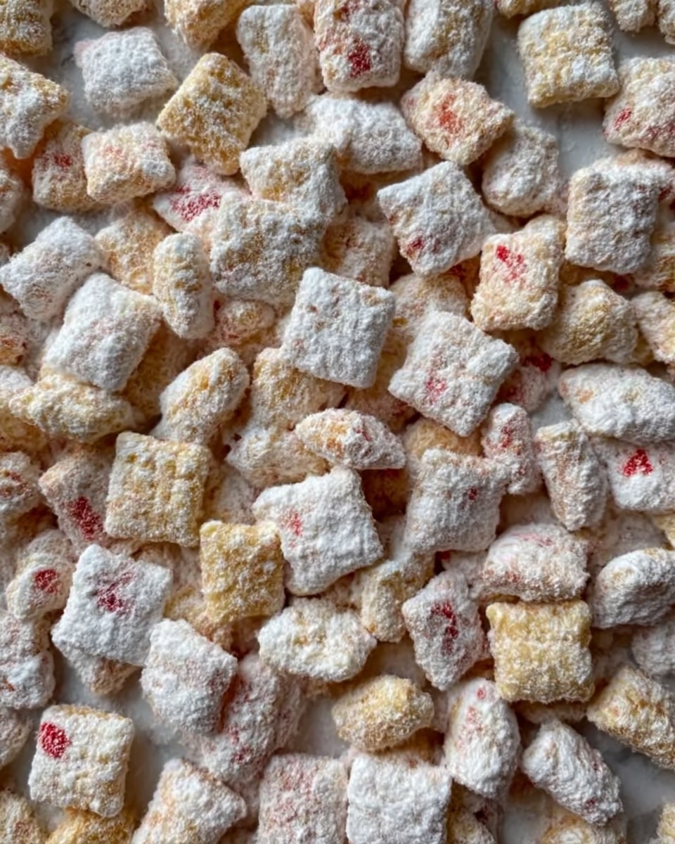 Cherry Cheesecake Puppy Chow Recipe - Recipe Image