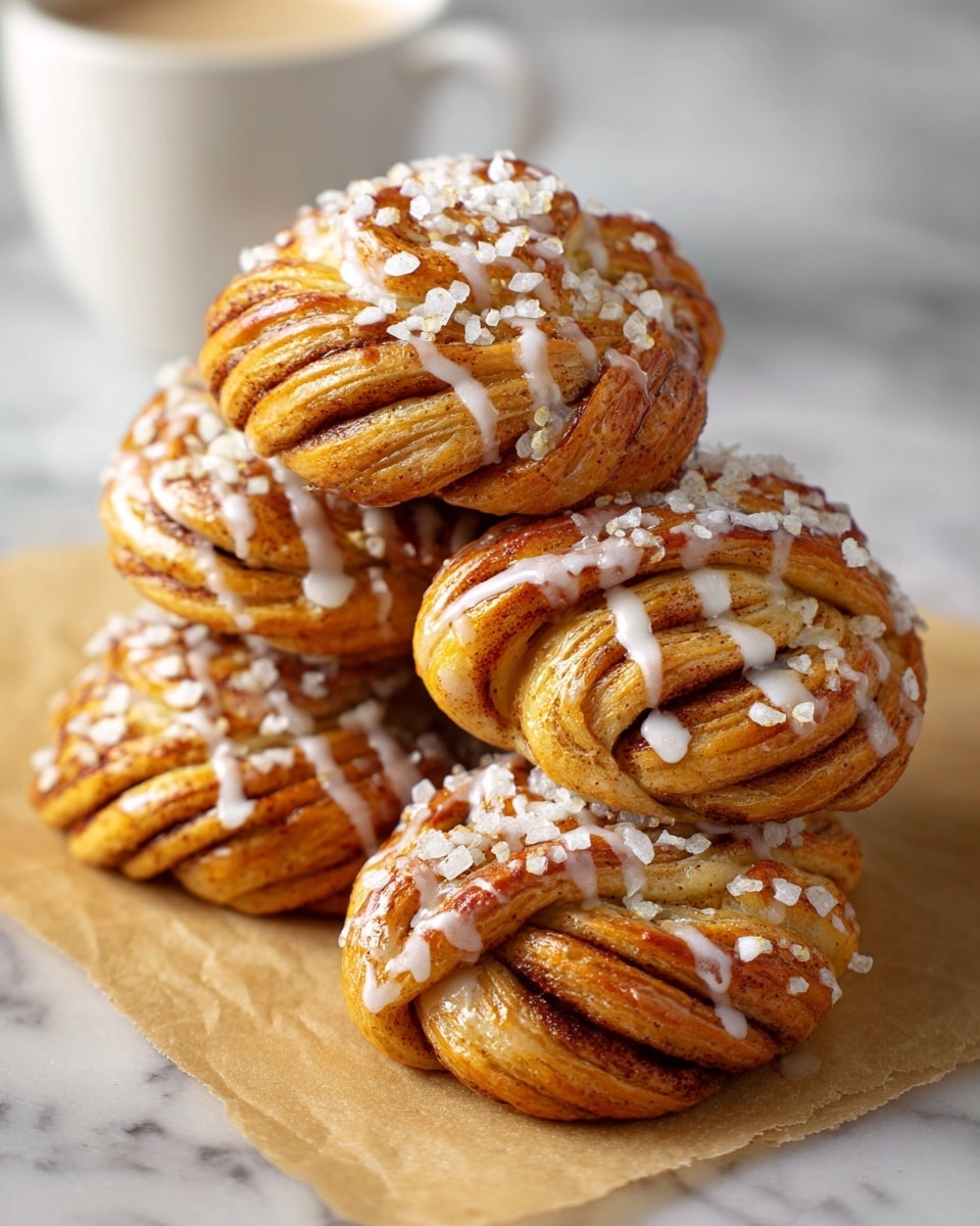 Bakery-Style Cinnamon Crunch Knots Recipe - Recipe Image