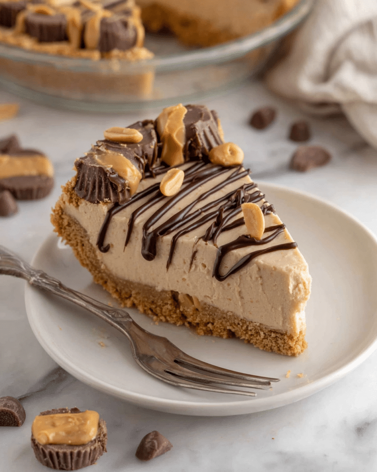 No-Bake Peanut Butter Pie Recipe