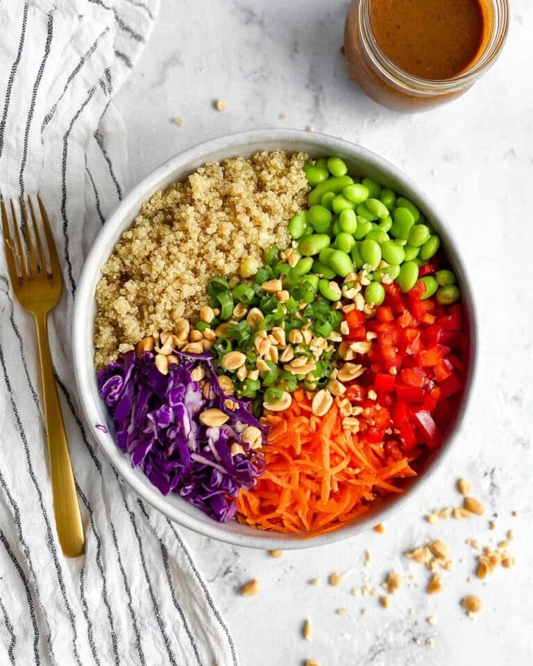 Vegan Thai Quinoa Salad Recipe